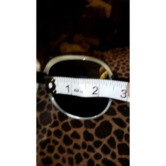 FENDI FS 484 Sunglasses Brown Lenses & Black Bonze Plastic Type Frames